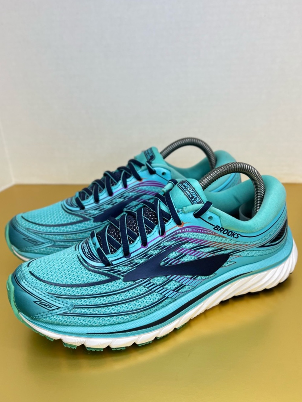 Brooks Glycerin 15 'Capri' MISMATES Womens Running Shoes Sneakers Sz 9L/9.5R